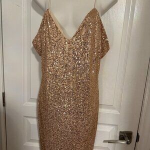 Robe de soirée pailletée